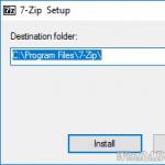 Приложение 7 zip. Программы для Windows. Извлечение файлов из архива